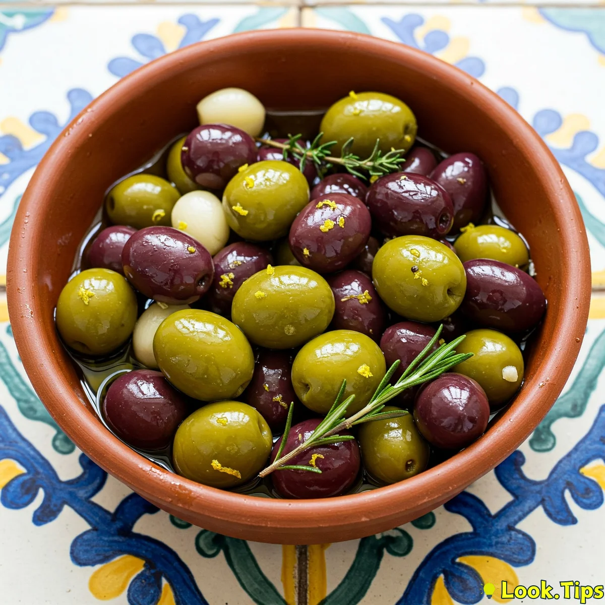5. Aceitunas Aliñadas: Marinated Olives