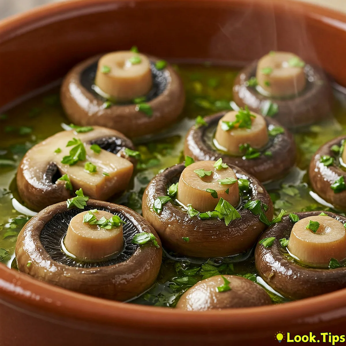 7. Champinones al Ajillo: Garlic Mushrooms