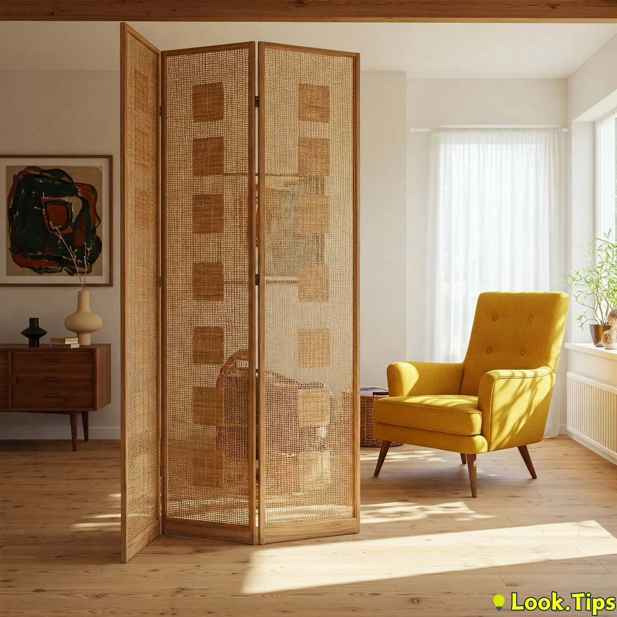 2. Stylish Screen Dividers: Introduce Visual Breaks with Flair