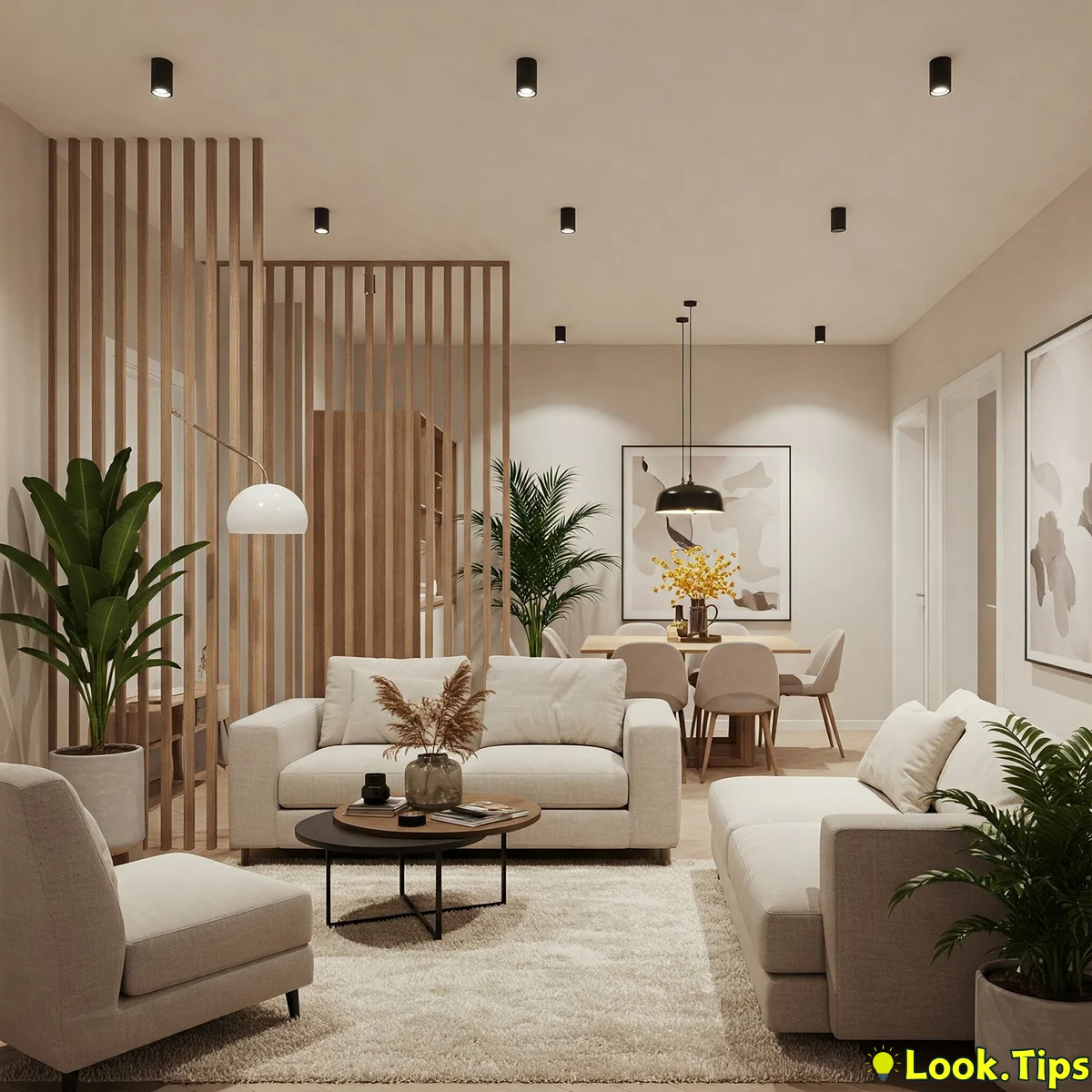 5 'Broken Plan Living' Ideas to Create Functional Zones in Open Spaces - look.tips