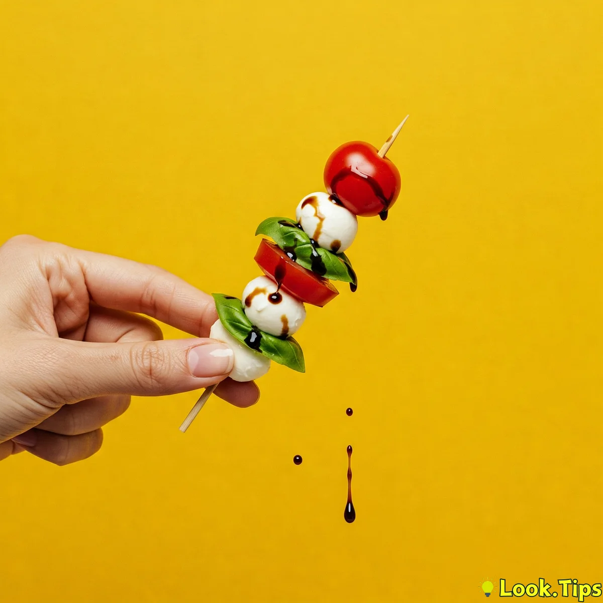 5. Caprese Skewers: Italian Flavor on a Stick