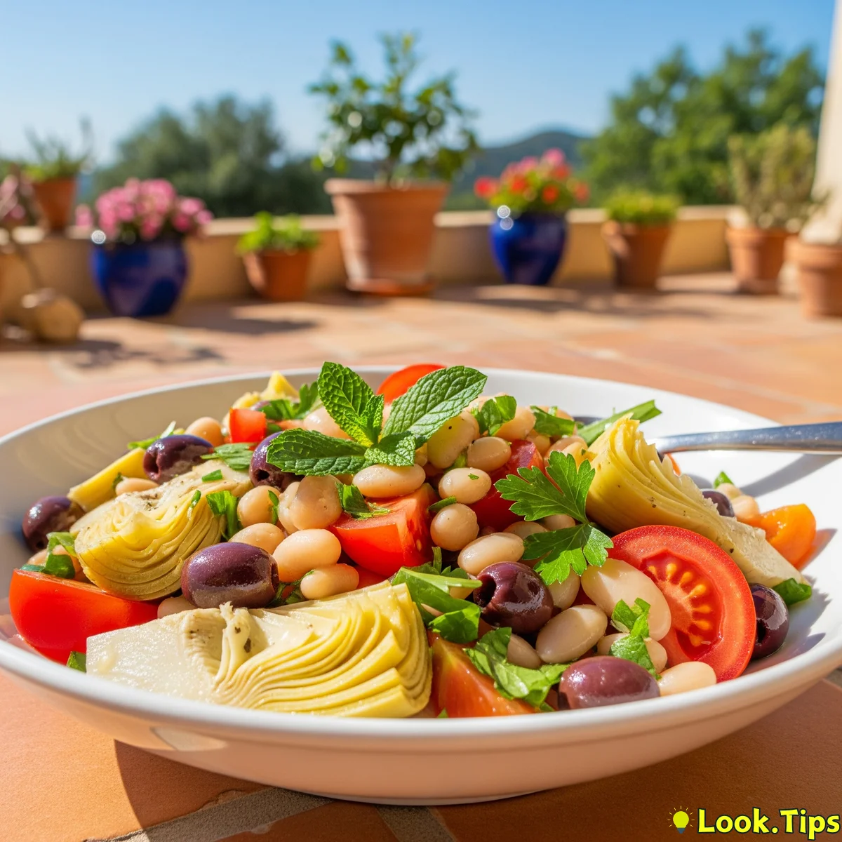 6. Artichoke & White Bean Salad: Mediterranean Prebiotics for Brain Bliss