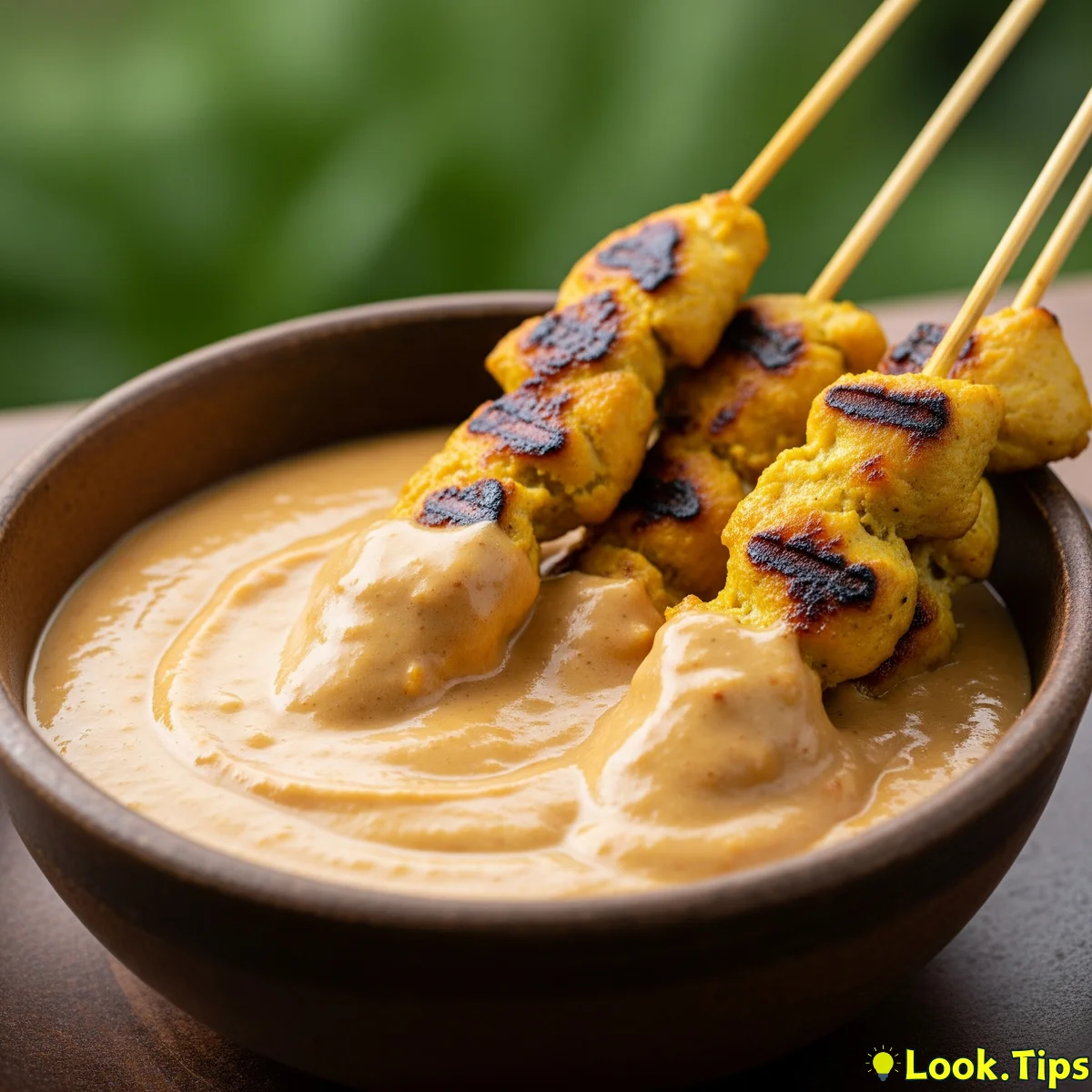 5. Peanut Satay Sauce: Creamy, Nutty, and Irresistibly Rich