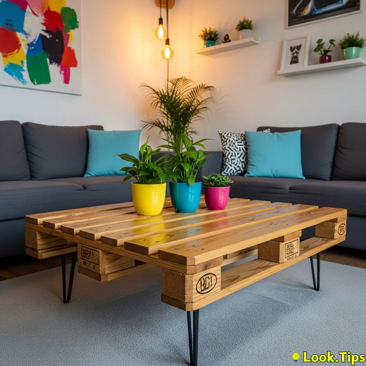 2. Pallet Wood Wonders: Rustic Furniture for Every Room