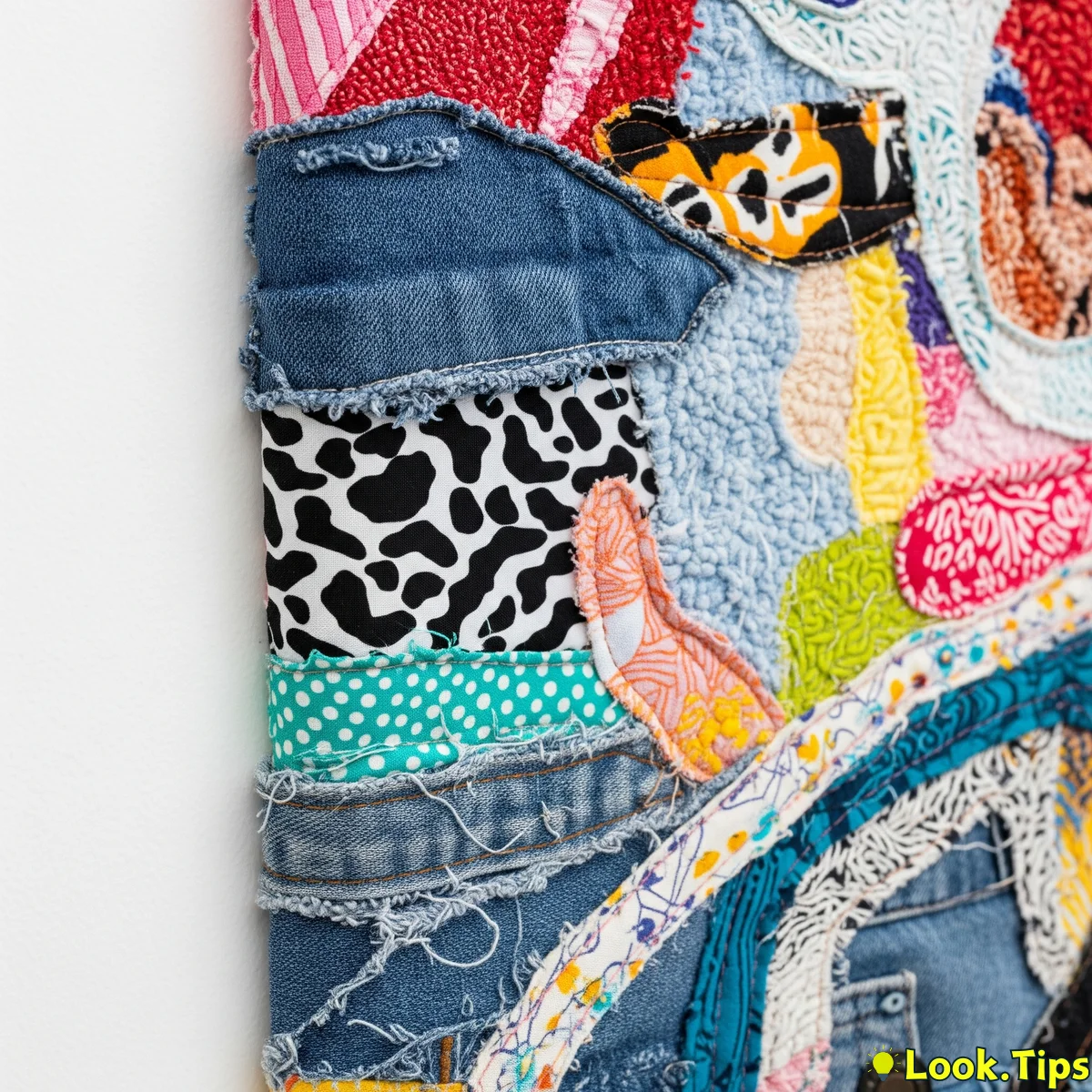 3. Fabric Scrap Art: Colorful Wall Hangings and Textiles