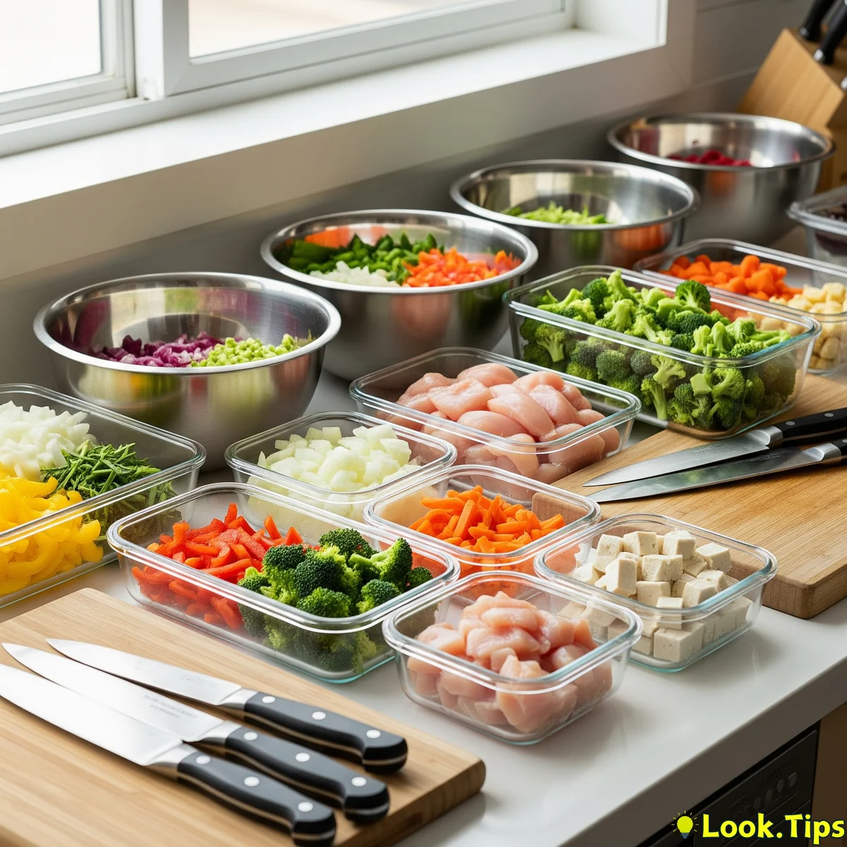 Tip 4: The Power of Prep Work: Chop Smart, Cook Faster